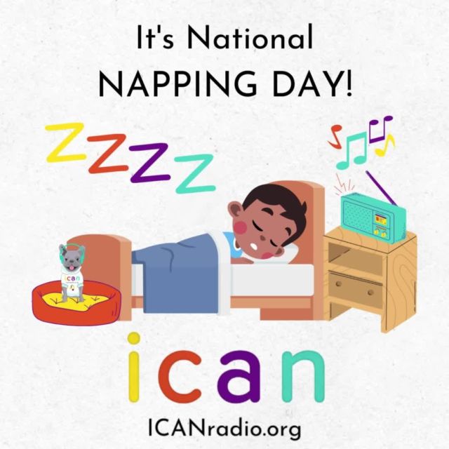 Today is National Napping Day! and here at ICANradio.org we believe EVERYDAY can be Napping Day. Tune in at 11am PT every day for our Naptime hour to enjoy Classical Lullabies and get some well-deserved rest. 💤 

#ICANradio #Classical #Lullaby #TakeANap #PDXKids