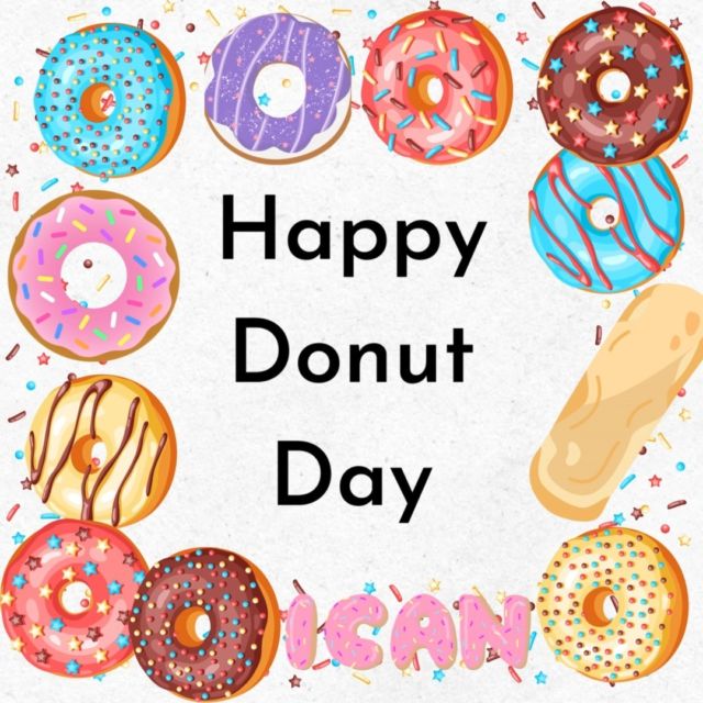 Happy Donut Day! 🍩 🍩 🍩 

What's your favorite type of donuts?

#DonutDay #ICANradio #PDXkids #Yum #Donut #DoughnutDay