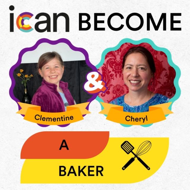Later today on ICANradio.org our friend Clementine interviews award-winning baker, Cheryl Wakerhauser of @pixpatisserie to find out what it takes to become a baker!

Listen, Wednesdays, at 5 pm Pacific, with an encore presentation on Sunday at Noon.

You can find more episodes of ICAN Become on our website, and on your favorite podcast platforms.