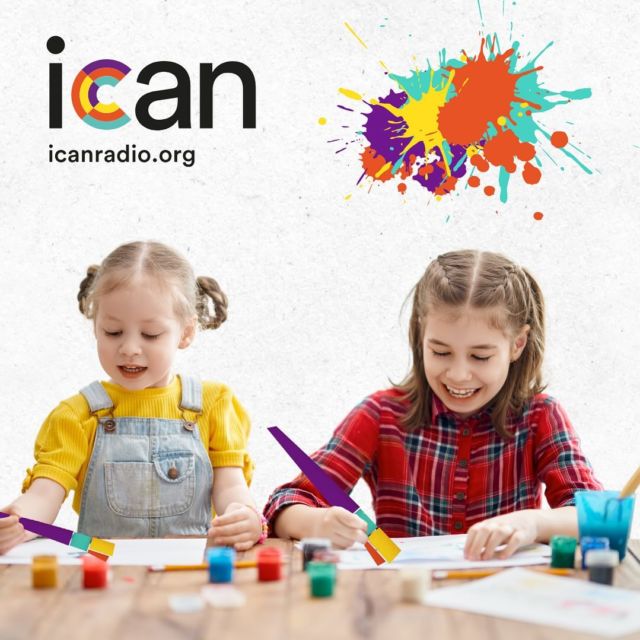 Did you know that everyday at 2 p.m. PT you can create with ICAN?

Tune into icanradio.org for COLORFUL COMPOSITIONS and let the music inspire your art and creativity! 🎨