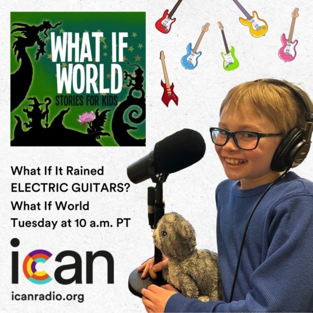 Our friend Henry stars in a very special episode of @whatifworldpodcast this Tuesday at 10 a.m. PT, as he asks the very important question "What If It Rained Electric Guitars?"

🎸 🎸 🎸 🌧️ 🌧️ 🌧️