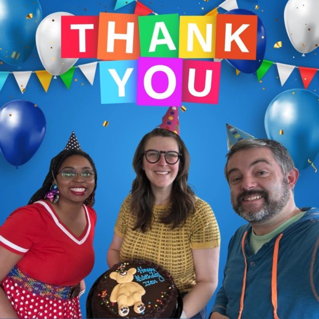 From all of the team at ICAN Radio, thank you for celebrating this special week with us! Even though the birthday celebrations are over, you are ALWAYS invited to the ICAN party! We look forward to continuing to provide many more years of dancing, singing, and laughing with ICAN Radio. Thank you.