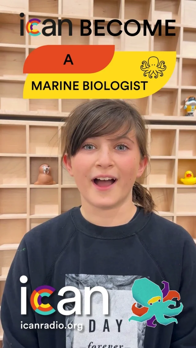 Tune into icanradio.org this Wednesday at 5 PM Pacific to hear Isla talk to Jami Ivory from the Hatfield Marine Science Center, for ICAN Become a Marine Biologist.