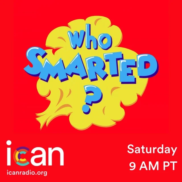 Our friend the trusty narrator returns this Saturday morning to answer life's most curious questions.

Tune in to icanradio.org at 9 AM PT every Saturday Morning for Who Smarted?