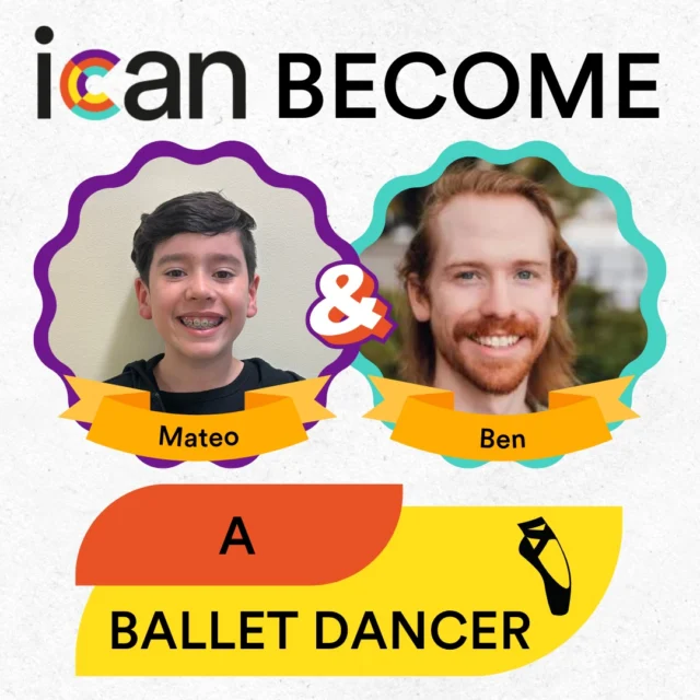 Today on ICAN Become, Mateo learns the skills it takes to become a Ballet Dancer.

Tune in to icanradio.org at 5 PM PT for ICAN Become: A Ballet Dancer.