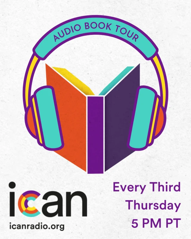Tune in for the Audio Book Tour. Interviews with Authors and Illustrators!

Every Third Thursday of the month at 5 PM Pacific on icanradio.org