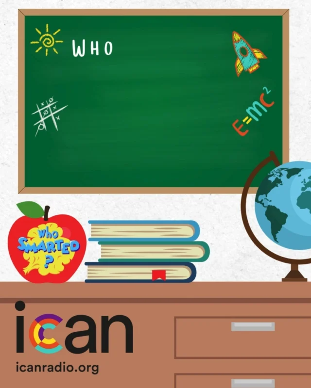 Looking for answers to curious questions? The trusty narrator has you covered!

Who Smarted? Every Saturday at 9 AM Pacific on icanradio.org 🍎