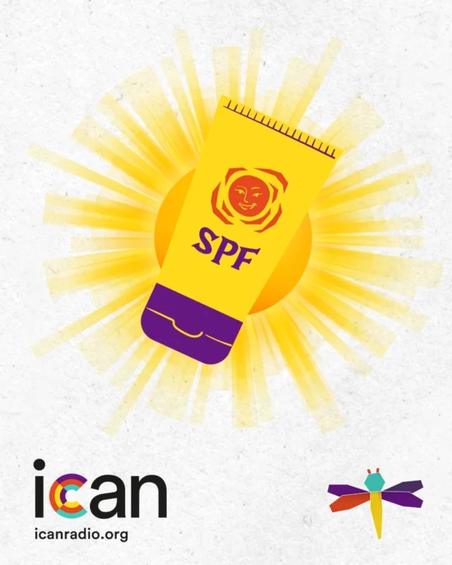 Now that the weather is getting warmer, don't forget to apply sunscreen and drink water!